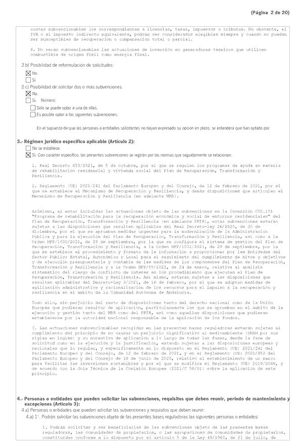 Orden de 26 de marzo de 2024, por la que se aprueban las bases